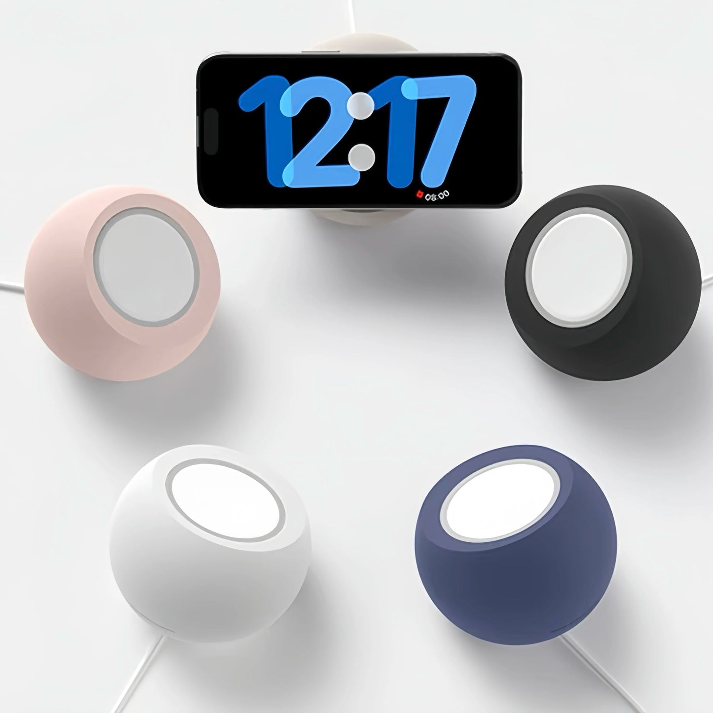 Support Magnétique de Bureau en Silicone