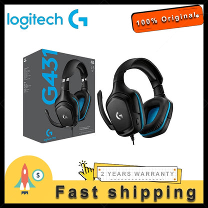 Original Logitech G431 Wired Gaming