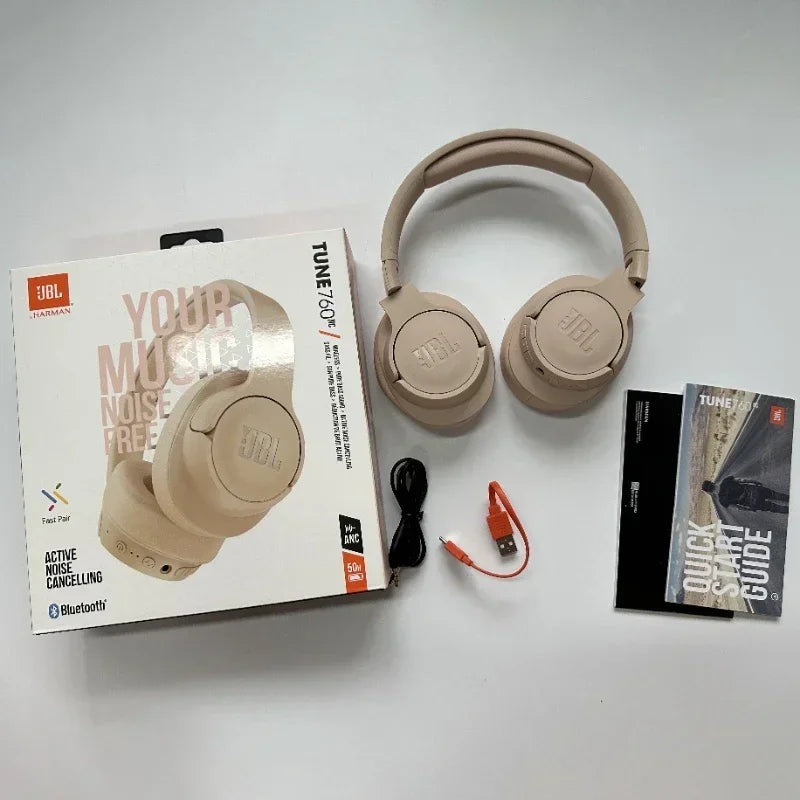 JBL TUNE 760NC Wireless Bluetooth Headphones