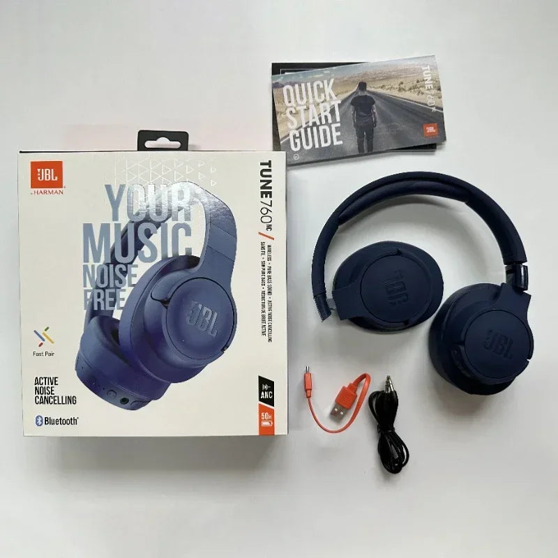 JBL TUNE 760NC Wireless Bluetooth Headphones